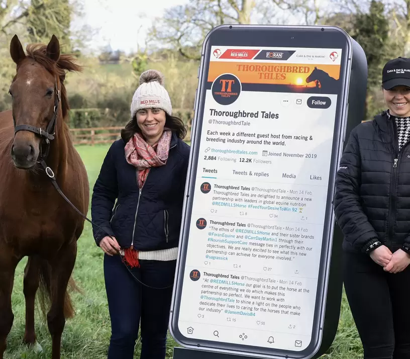 Thoroughbred Tales and Connolly’s RED MILLS announce an exciting new partnership!