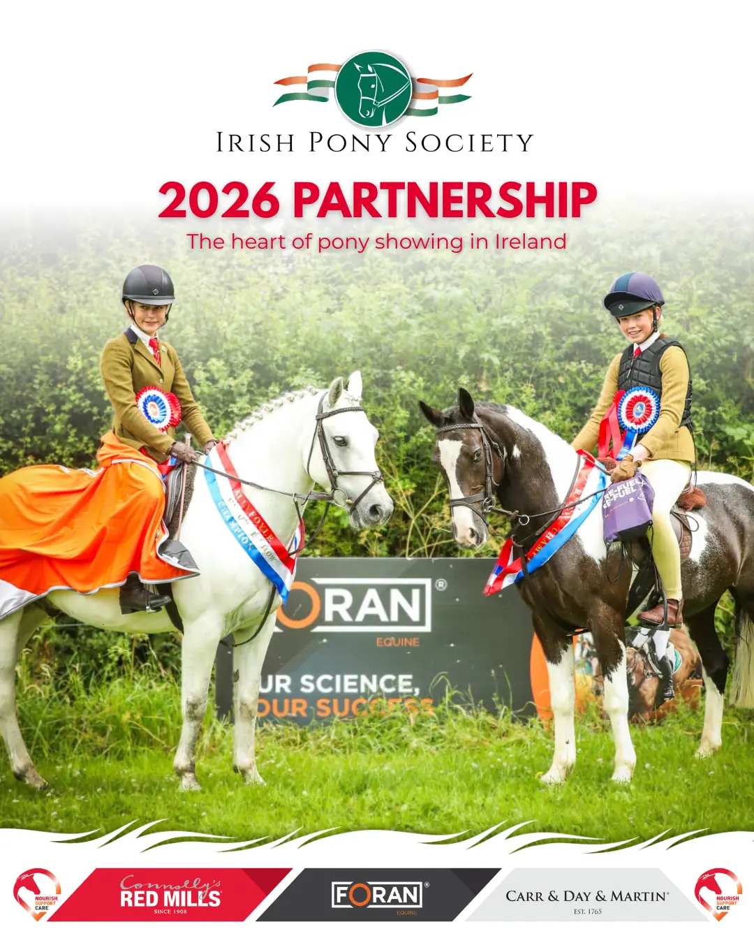 Foran Equine Announced as Title Sponsors of the Irish Pony Society For 2026